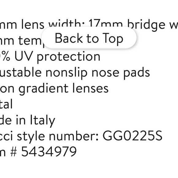 Authentic Gucci sunglasses - Picture 8 of 8